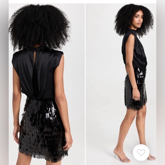 Amanda Uprichard simran sequin dress size small - Picture 2 of 4